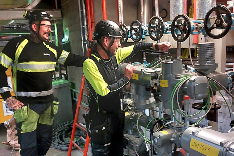 Stockholm KVV1 CHP plant