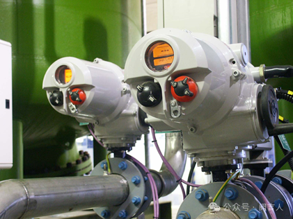 Electric actuators installed on pipeline valves