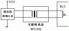 Fig. 6 Current isolator without auxiliary supply